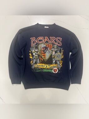 Vintage 1991 Chicago Bears Masters Of The Gridiron Crewneck Sweatshirt USA M